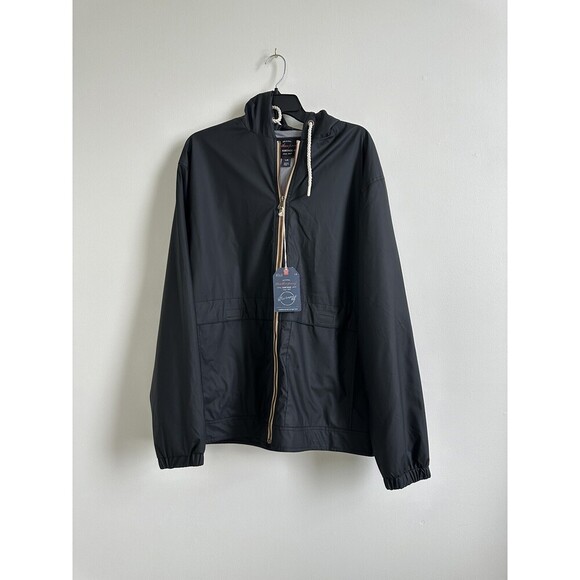 Weatherproof Hooded Full Zip Rain Slicker Sport Jacket Raincoat In Black M $129 - Picture 13 of 15